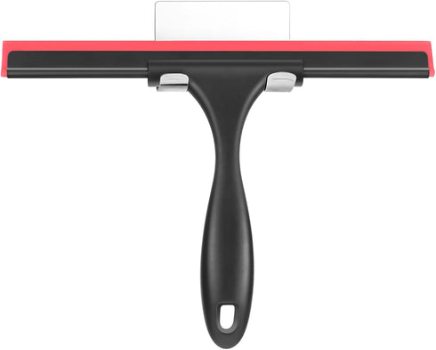 SetSail Shower Squeegee for Glass Doors Stainless Steel Squeegee for Shower Glass Door All-Purpose Window Squeegee for Tile Shower Walls, Sink, Mi...