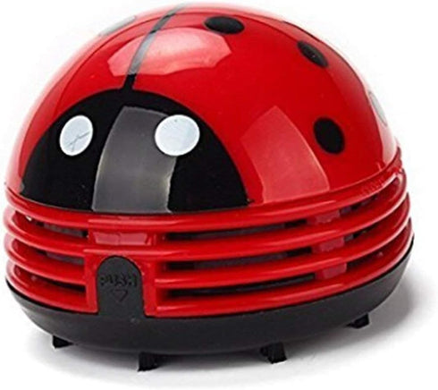 Ladybug Vacuum Cleaner - Mini Vacuum Cleaner Portable Corner Desk Vacuum Cleaner Mini Cute Vacuum Cleaner Dust Sweeper 1Pcs...