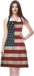 WONDERTIFY Rustic Usa Flag Vintage American Patriotic Us Flgas Apron, Bib Apron with Adjustable Neck for Men Women,Suitable for Home Kitchen Cooki...