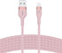 Belkin BoostCharge Pro Flex Braided USB Type A to Lightning Cable (3M/10FT), MFi Certified Charging Cable for iPhone 14, 13, 12, 11, Pro, Max, Min...
