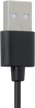 3.5mm Male AUX Audio Jack Cable to USB 2.0 Adapter Cord Wireless Bluetooth Headphones, Rechargeable Earmuff, Replacement Charging Cable, Black...