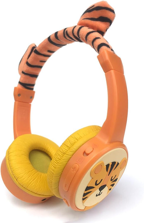 Kids Bluetooth Headphones, Kids Headphones with MIC, Bluetooth 5.3 & Stereo Sound,85dB Volume Limited with SD Card Slot, Childrens Headphones for ...