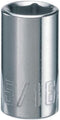 CRAFTSMAN Shallow Socket, SAE, 1/4-Inch Drive, 5/16-Inch, 6-Point (CMMT43495)...