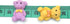 SUKPSY 50 Pcs Flatback Resin Charms Mixed Color Craft Making Embellishments Flat Back Scrapbooking Resin Buttons for Hair Clip Hair Accessories Ph...