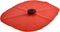 Charles Viancin - Poppy Oblong Lid Red - Silicone Lid for Food Storage and Cooking - 10''x14'' + 35x25cm - Airtight Seal on Any Smooth Rim Surface...