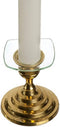 Biedermann & Sons Bobeches - Made in Germany Clear Glass Candlestick Bobeche for 7/8-Inch Candles, 2.125-Inch, Square, 12-Count...