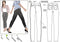Style Arc Sewing Pattern - Georgie Stretch Woven Jean (Sizes 04-16)...