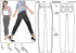 Style Arc Sewing Pattern - Georgie Stretch Woven Jean (Sizes 04-16)...
