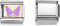 RINHOO 9mm Italian Starter Charm Bracelet Starting Italian Charm Bracelet Link Square Silver Interlocking Stainless Steel Modular Links...