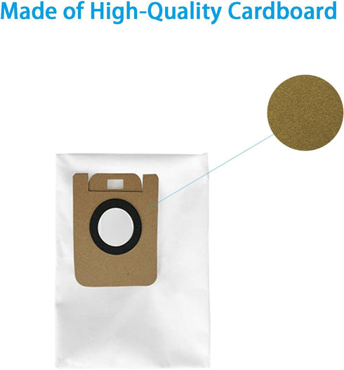 Accessories for Dreametech D10 Plus: Robot Vacuum Cleaner Filter Brush Mop Pads Dust Bag Replacement Parts (19 Pack)...