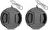 Z50 Lens Cap 46mm Compatible for Nikon Z50 w/NIKKOR Z DX 16-50mm, Compatible for Panasonic Lumix G Vario 14-42mm Lens, 2 Packs...