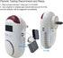 Natural Gas Detector, Plug-in Natural Gas Alarm and Monitor for Home, Kitchen or Camper, Propane Methane Gas Leak Detector Monitor with Voice Warn...