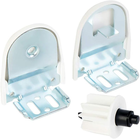 1-1/8" Roller Blind Repair/Hardware Kit, Replacement Brackets Parts, Window Blind Parts Accessories Working with 28mm Round Roller Shade Tubes, 1 ...