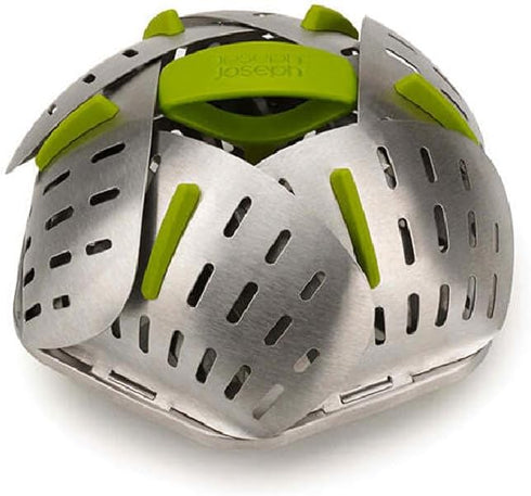 Joseph Joseph - 45033 Joseph Joseph Bloom Stainless-Steel Steamer Basket Folding, One-Size...