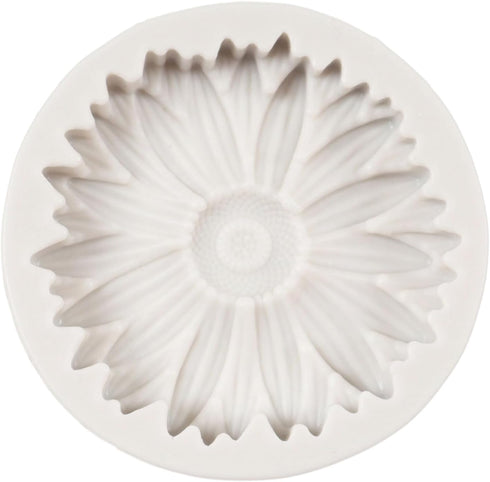 Chrysanthemum Flower Silicone Mold Flower Fondant Cake Baking Molds Chocolate Candy Mold For Cake Decoration Cupcake Topper Polymer Clay Gum Paste...