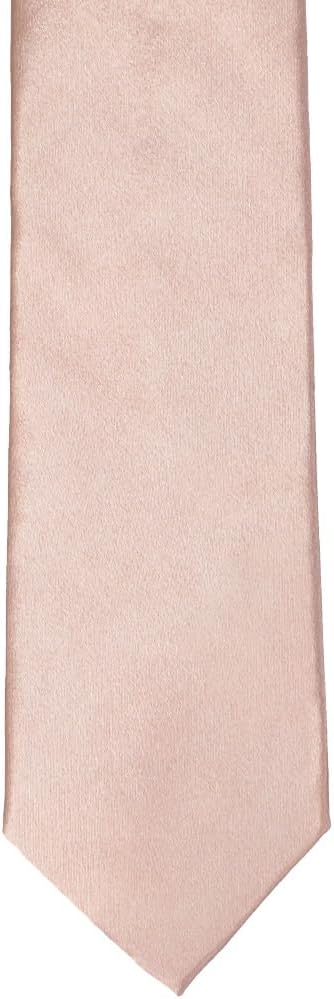 tiemart Slim 2.5" Width Solid Color Necktie...