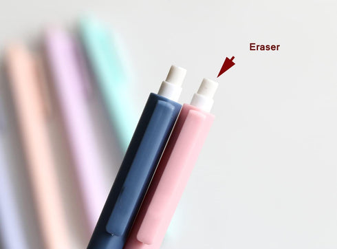 Solid Colors Mechanical Pencils 0.5mm Lead Triangle Automatic Pencil for Writing Office School Supplies Gift Pack of 6 pcs...
