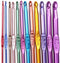 14PCS Aluminum Crochet Hooks Knitting Needles Craft Yarn 2.0mm/2.5mm/3.0mm/3.5mm/4.0mm/4.5mm/5.0mm/5.5mm/6.0mm/6.5mm/7.0mm/8.0mm/9.0mm/10.0mm......