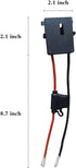 Power Wire Harness Connector for 12V SLA Battery Ride Toys Replacement for Fisher-Price Power Wheels...