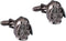 Skull Cufflinks for Men, Warrior Helmet Skull Head Cufflinks, Viking Skull Cuff Links, Gothic Skull Shirt Tuxedo Cufflinks, Punk Skull Cufflinks F...