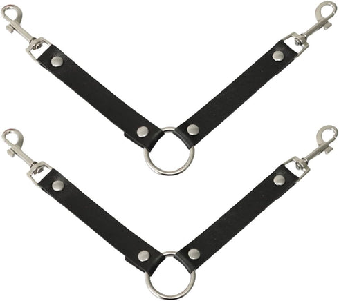 2Pcs Dog Kennel Fan Hanging Utility Straps for Ryobi P3320 Fan Holder, Waterproof Dog Crate Fan Strap with Swivel Spring Clips Suitable for Any Ke...