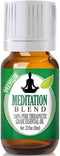 Healing Solutions - (0.33) Meditation Blend Essential Oil Stress Relief & Relaxation Gifts for Women - Calming & Relaxing Self Care Aromatherapy -...