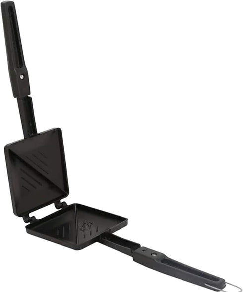 Gas Toaster Sandwich Maker Toaster with 2 in 1 Peeler Non-Stick Aluminum Gas Nonstick Plate Hand Toaster Cum Sandwich Maker Panini Maker Hot Sandw...