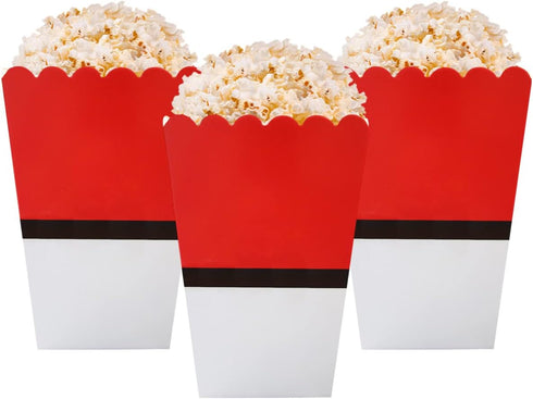 12Pcs Cartoon Animation Popcorn Box, Cartoon Animation Party Supplies, Birthday Party Decorations...