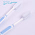 COOL & FRESH Silicone Bristles Toothbrush 2 Pack - Effective Manual Toothbrush...