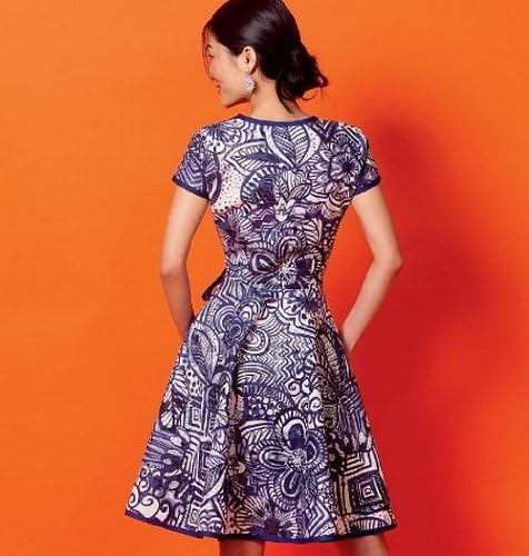 McCall Pattern Company M6959 Misses' Dresses and Belt, Size A5 "6-8-10-12-14"...