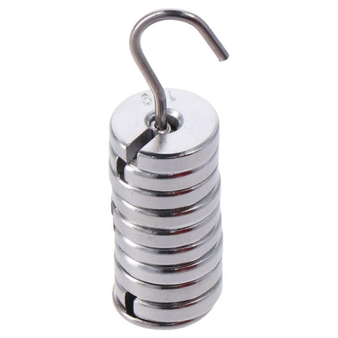 with Hanger and Case 10g Each Durable Silver Lab Slotted Mass Set High Quality Chromium-Plated Metal Slotted Weights Laboratory...