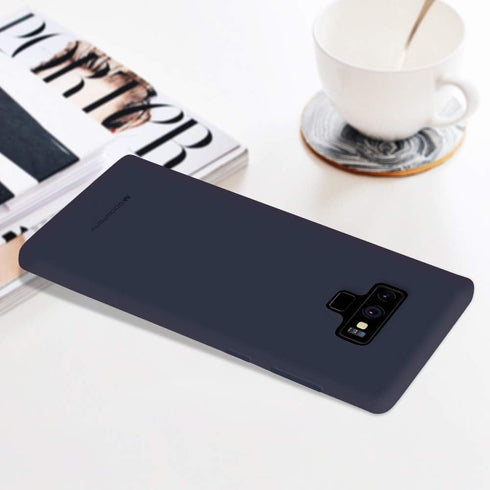 GOOSPERY Soft Feeling Jelly for Samsung Galaxy Note 9 Case (2018) Silky Slim Bumper Cover (Midnight Blue)...