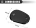 Motoforti Auto Car Gear Shift Knob Cover Sticker, for Chevrolet Equinox 2018-2020, Stainless Steel, Black...