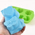 Newk Insects Silicone Candy mold, 4 Packs 6- Cavity Animal Butterfly Moon Star 3D Bakeware Mold, Nonstick Food Grade Mold for Candies, Chocolate, ...