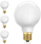 G25 Dimmable LED Globe Light Bulbs 60 Watt Equiv, 6W 5000K Daylight Bathroom Vanity Light Bulbs, G80 Large Edison Round LED Light Bulbs for Sputni...