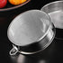 Falytemow Flour Sifter Round Flour Sieve Strainer with 40 Mesh Premium Rustproof Stainless Steel Fine Mesh for Baking 7.87 inch x 1.97 inch...