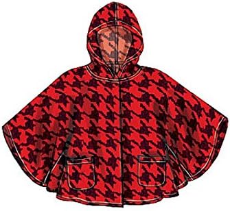 McCall's Pattern 7202, Misses Ponchos,Sizes (16-18) (20-22) (24-26), ZZ (LRG-XLG-XXL), Multi-Colour...