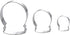 Christmas Winter Snow Globe Cookie Cutter Set - 3 Pieces In Graduated Size - Stainless Steel...