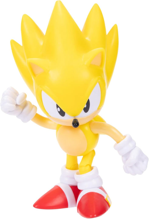 Sonic the Hedgehog 4-inch Super Sonic Action Figure with Red Spring Accessory. Ages 3+ (Officially licensed by Sega)...