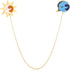 huiphong Sun and Moon Friendship Necklace for Kids Men Women and Fans...