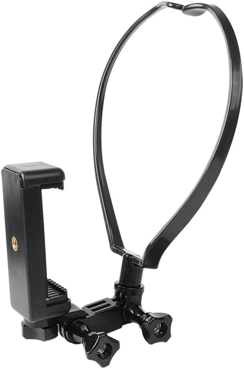 PellKing POV/Vlog Smartphone Selfie Neck Holder Mount for GoPro and Phone,Compatible with iPhone Samsung Smartphones,Hero 9, 8, 7, 6, 5, 4, 3, 2, ...