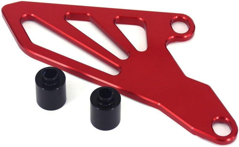 JFG RACING CNC Front Sprocket Cover Guard for CR250R 2002-2007/CRF250R 2004-2009/CRF250X 2004-2017/CRF450R 2008...