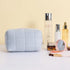LYDZTION Plush Makeup Bag Cosmetic Bag for Women,Zipper Large Solid Color Travel Toiletry Bag Travel Make Up Toiletry Bag Washing Pouch...