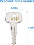 A142 Yakima cargo roof carrier key,yakima roof rack key,SKS roof rack key for YYakima SKS Ski,Roof,Cargo Box,Carrier Racks and Crossbars.(Code A14...