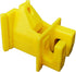 25 Pack Electric Fence Wood Post, Nail on Insulators, Nail In Insulators, 1-1/2 Inch Extender Wood Post Insulators with Nails - Yellow (25 Pack)...