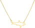 Shark Pendant Necklace for Women, Sea Animal Necklace Jewelry with Shark Designs, Ocean Animal Necklace for Women...