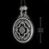 Pewter Celtic Knot Warrior Shield Pendant Necklace...