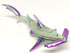 Hammer Shark Figurines Animals Hand Blown Glass Art Collectible Gift Home Decorate 4", Green Yellow...