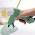 Green Sealing Wax Sticks add Glue Wax Gun, Hot Melting Glue Gun for Mini Size Green Wax Seal Sticks Low Tempreture Great Tool for DIY Wax Seals Wx...