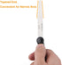 32 Blades Stainless Steel Feeler Gauge with Metric and Imperial Scale for Measuring Gap Width or Thickness...